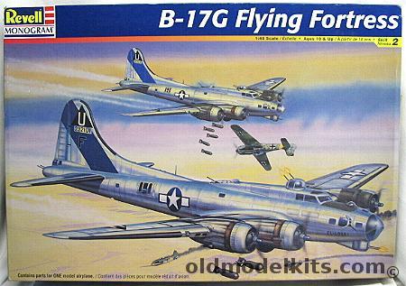 Monogram 1/48 B-17G Flying Fortress, 85-5600 plastic model kit